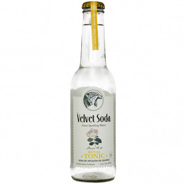 Velvet Soda Agua Tónica Sabor Royal Tonic 275 ml