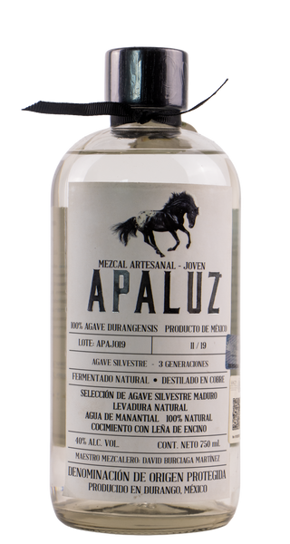 Apaluz Mezcal Artesanal Joven Durangensis 750 ml