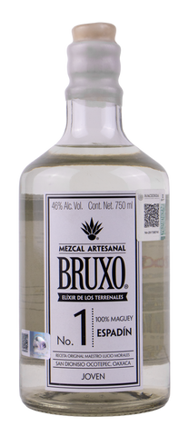Bruxo Mezcal Artesanal No. 1 Espadín 750 ml