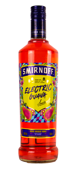 Smirnoff Vodka Electric Guava Guayaba 750 ml
