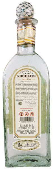 Los Abuelos Tequila Blanco Still Strenght 46 750 ml