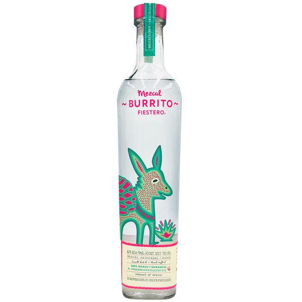 Burrito Fiestero Mezcal Artesanal Durangensis 750 ml