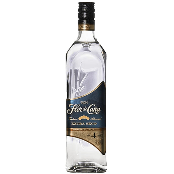 Flor de Caña Ron 4 Blanco Extra Dry 750 ml