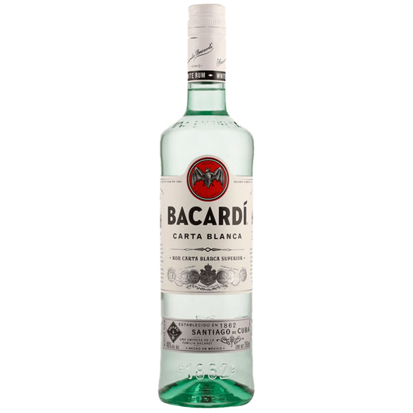 Bacardí Ron Carta Blanca 750 ml