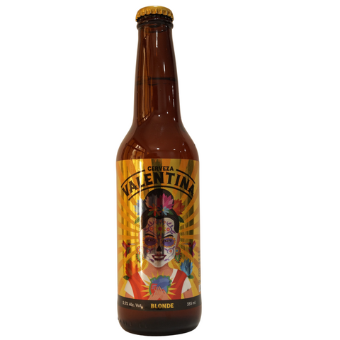 Valentina Cerveza Artesanal Blond Ale Botella Villacastel - 355 ml